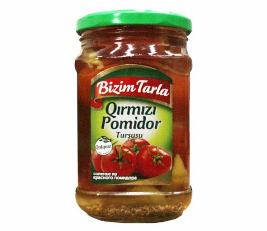 Консервированные красные помидоры Bizim Tarla 680g